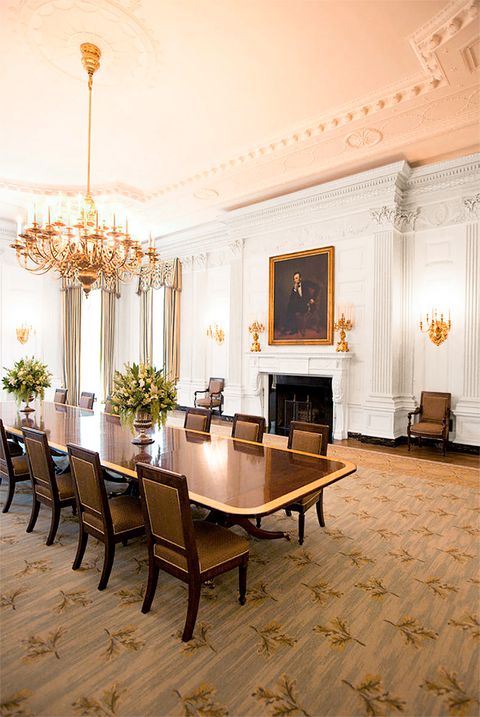 the white house state dining room