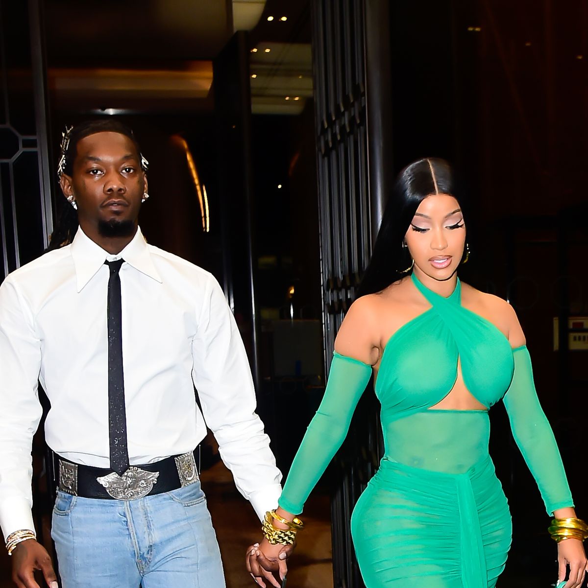 Cardi B, Offset 'not together' but did have sex New Year's Eve