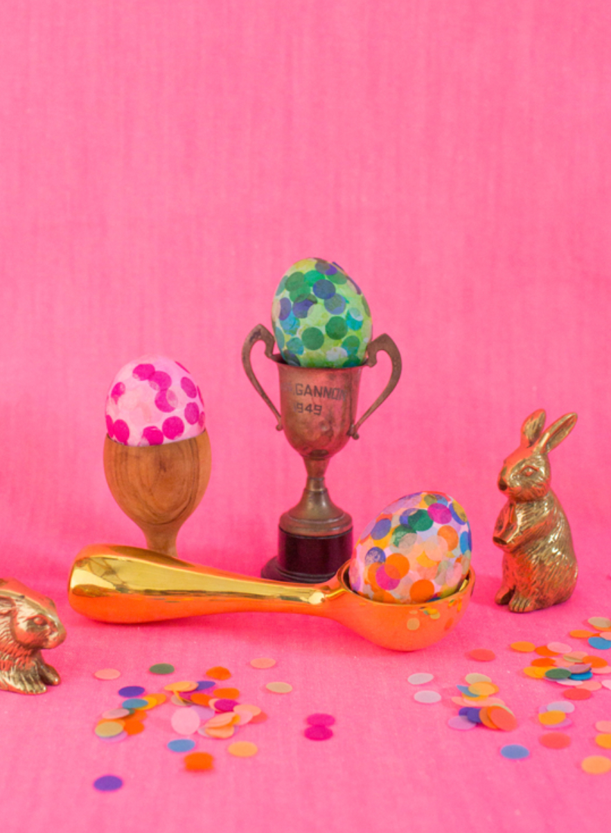 confetti easter eggs