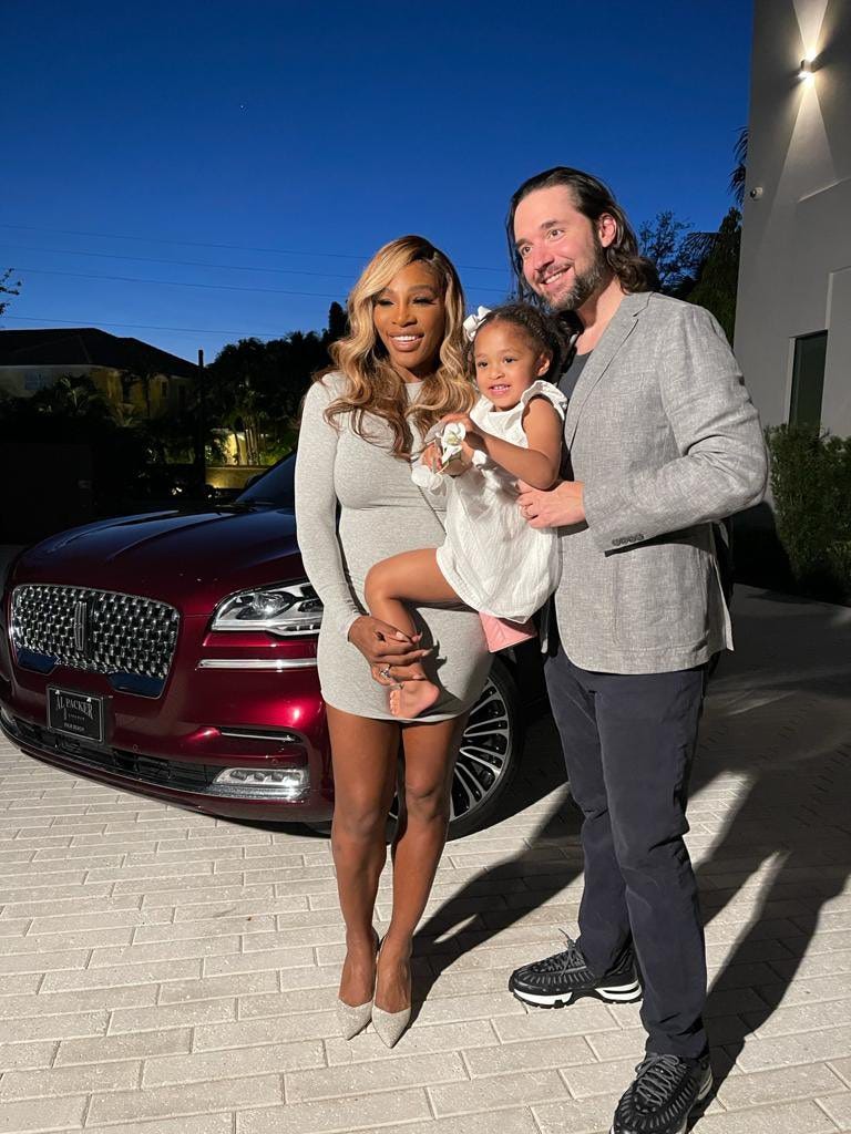 Alexis Ohanian Shares Pic Featuring Olympia and Serena Williams