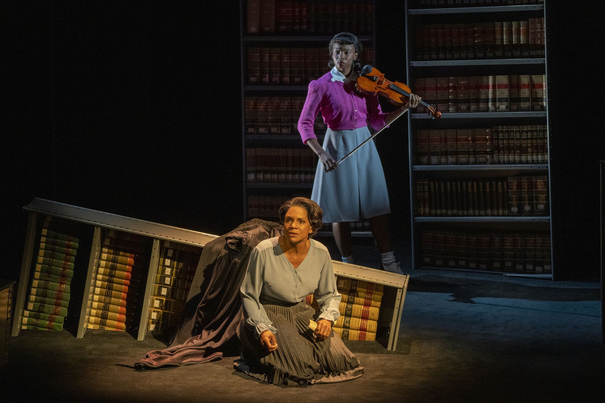 audra mcdonald and ﻿abigail stephenson﻿ in ﻿ohio state murders