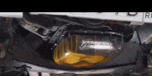 garage 54 clear oil pan