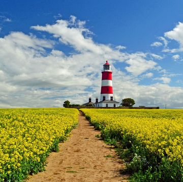 Norfolk holidays: Happisburgh Lighthouse