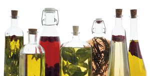 Oils and aromatic vinegars...