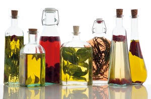 Oils and aromatic vinegars...