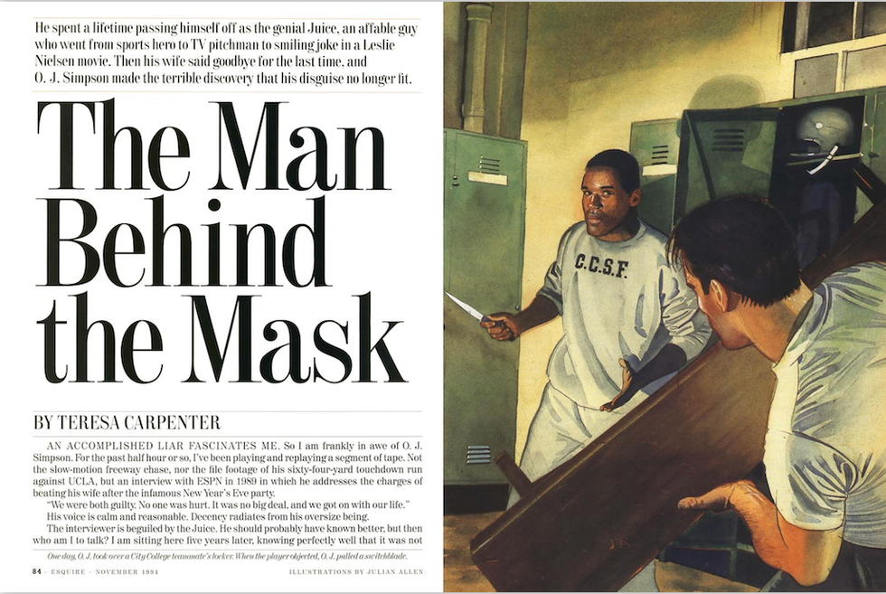 original esquire magazine spread