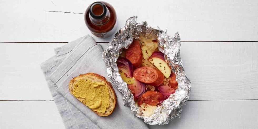 Oktoberfest Feast Foil Pack Recipe