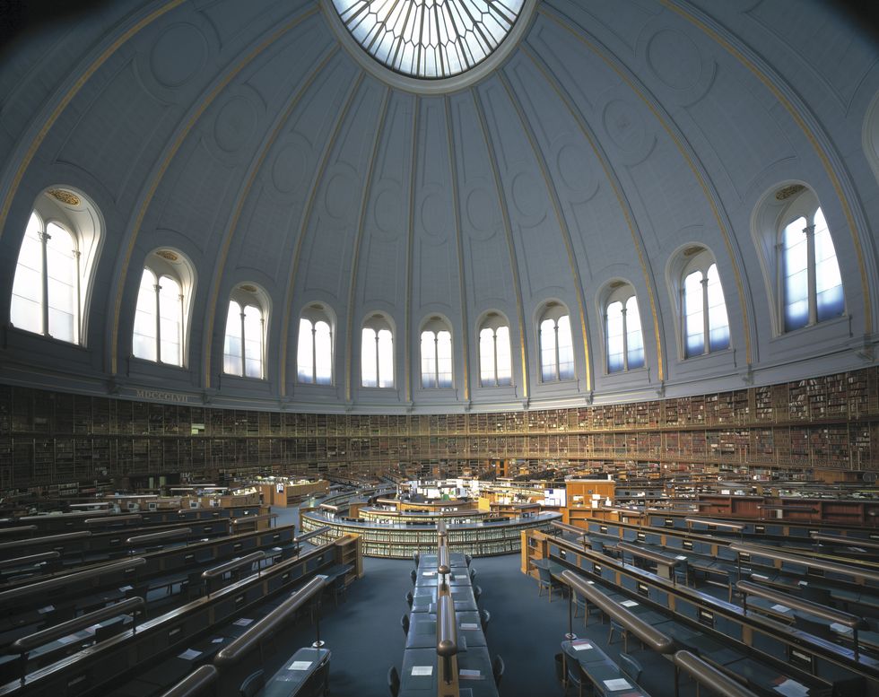 大英博物館図書室 ロンドン、イギリス