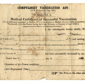 brits vaccinatiebewijs 1860