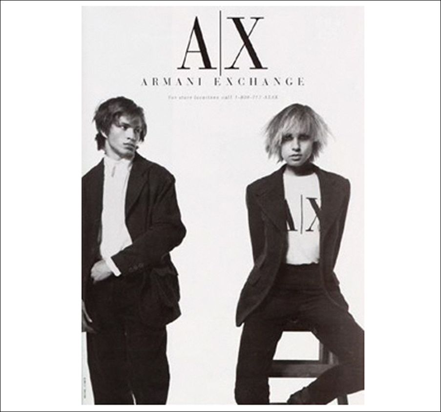 山﨑賢人×レスリー・キー！ 「A|X アルマーニ エクスチェンジ