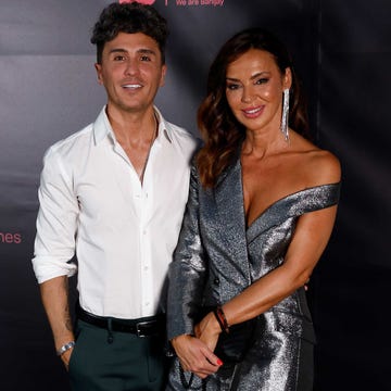 Olga Moreno olga moreno acude a la fiesta de supervivientes all stars con su pareja agustin etienne
