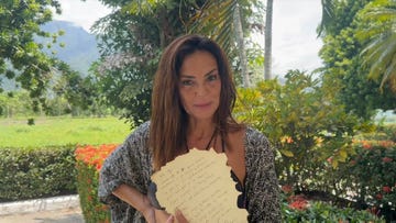 olga moreno lee su carta de supervivientes all stars