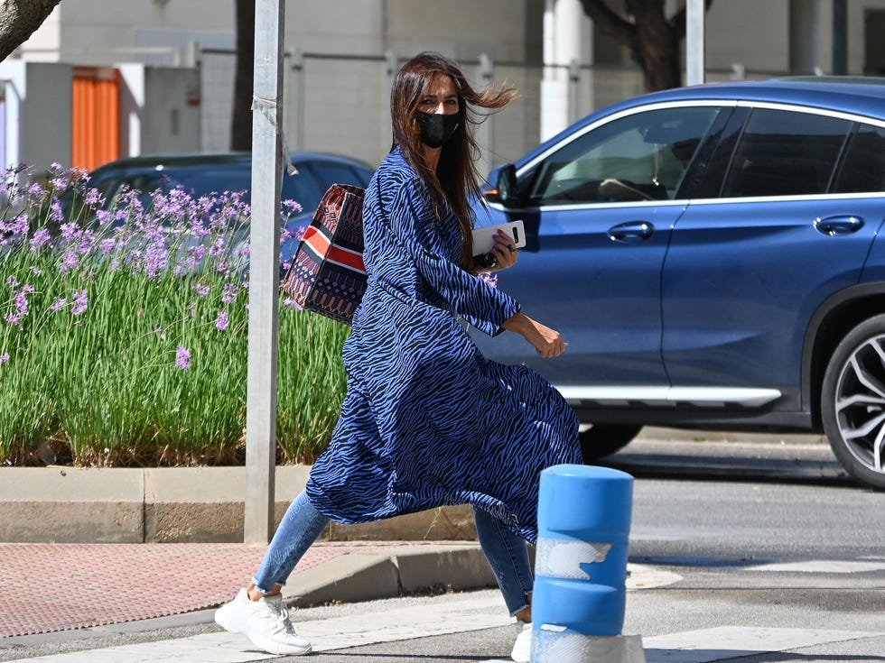 olga moreno por las calles de málaga