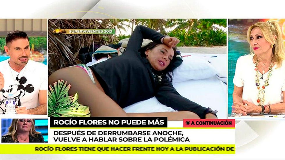 rosa benito desvela a qué se debe el maquillaje indestructible de olga moreno en 'sv 2021'