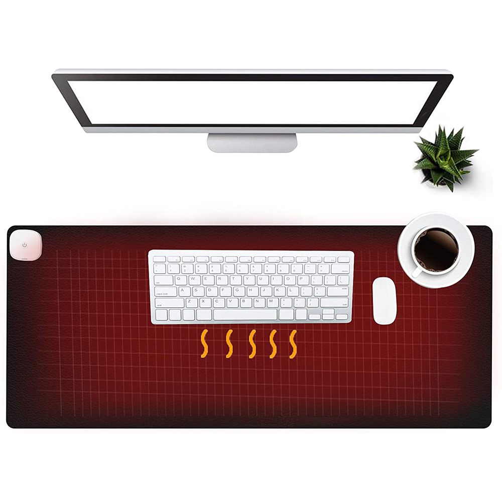 Carry betrouwbaarheid dichtbij This Heated Desk Pad Will Make Your Work-From-Home Setup Warm All Winter