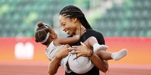 olimpiadi tokyo 2022 allyson felix sostiene le mamme nello sport