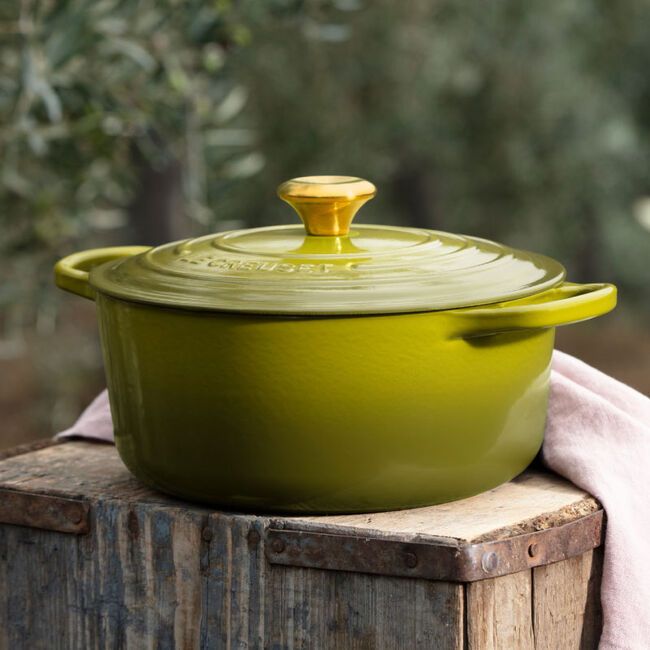 Le Creuset's Newest Colorway for Spring 2022 Is Called Olive