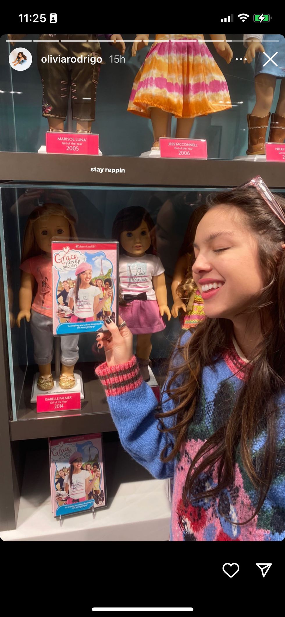 Inside Olivia Rodrigo's Visit to the American Girl Doll Store
