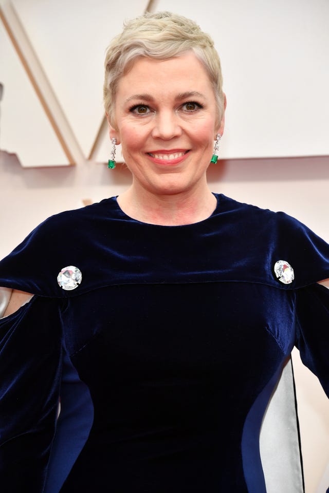 Olivia Colman blonde hair