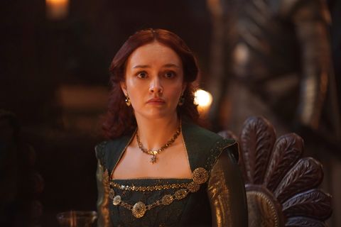 olivia cooke as alicent hightower, house of the dragon