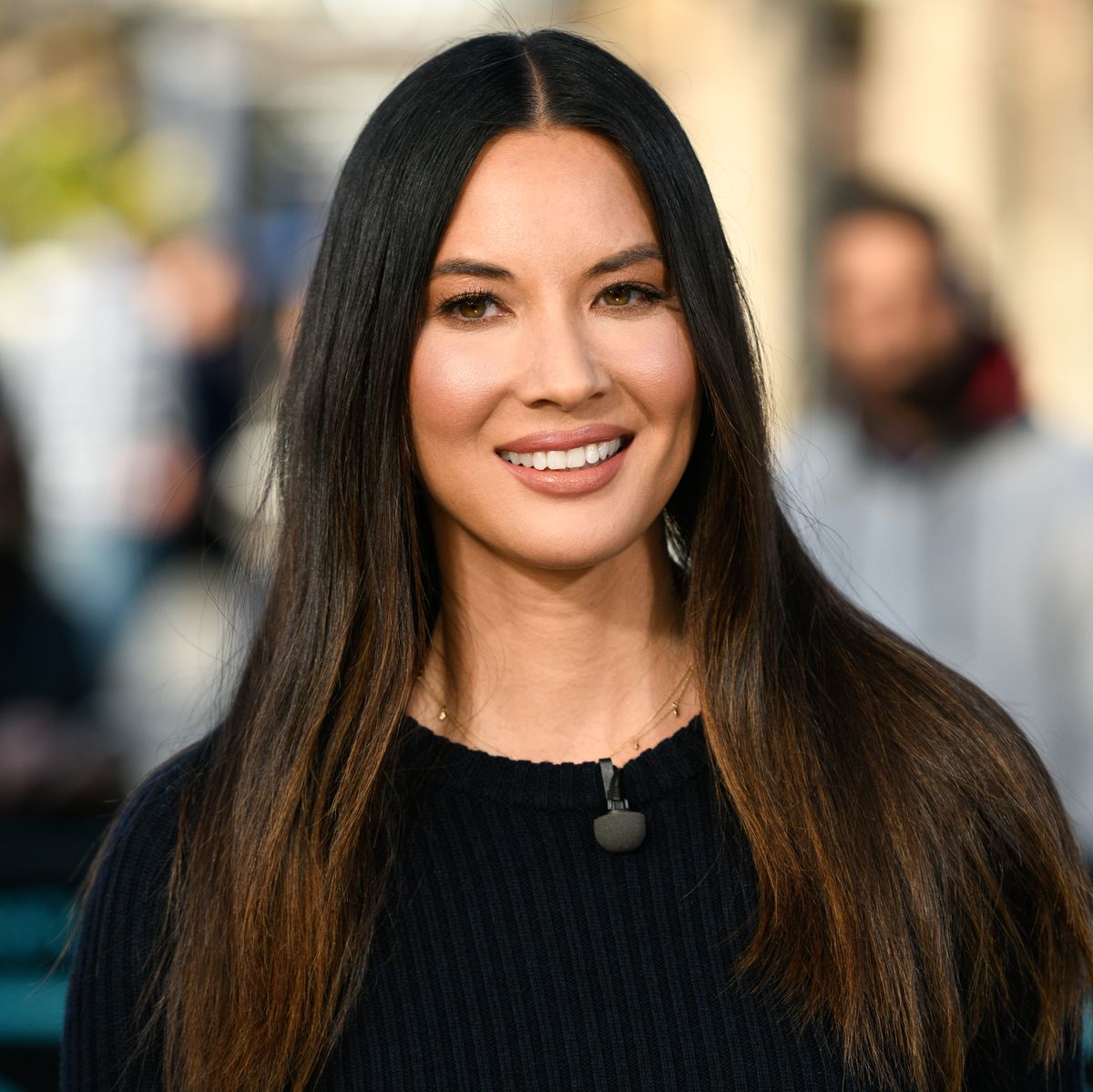 The Cast of "The Talk" and Olivia Munn Visit "Extra"UNIVERSAL CITY, CALIFORNIA - FEBRUARY 19: Olivia Munn visits "Extra" at Universal Studios Hollywood on February 19, 2019 in Universal City, California. (Photo by Noel Vasquez/Getty Images)