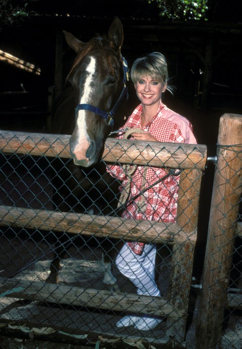Séance photo à domicile d'Olivia Newton-John