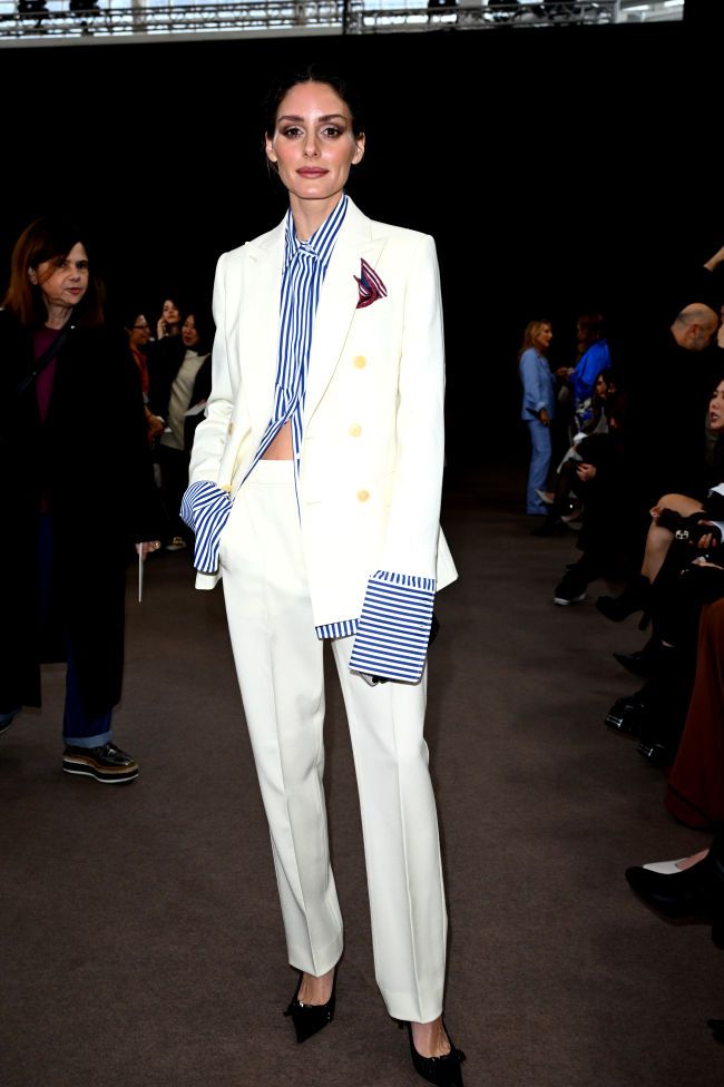 max mara front row milan fashion week womenswear fall/winter 2025/2026