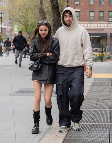 olivia rodrigo and zack bia out in nyc