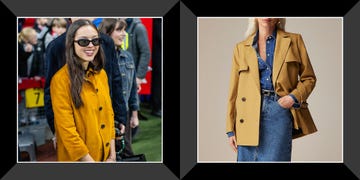 olivia rodrigo in mustard miu miu jacket