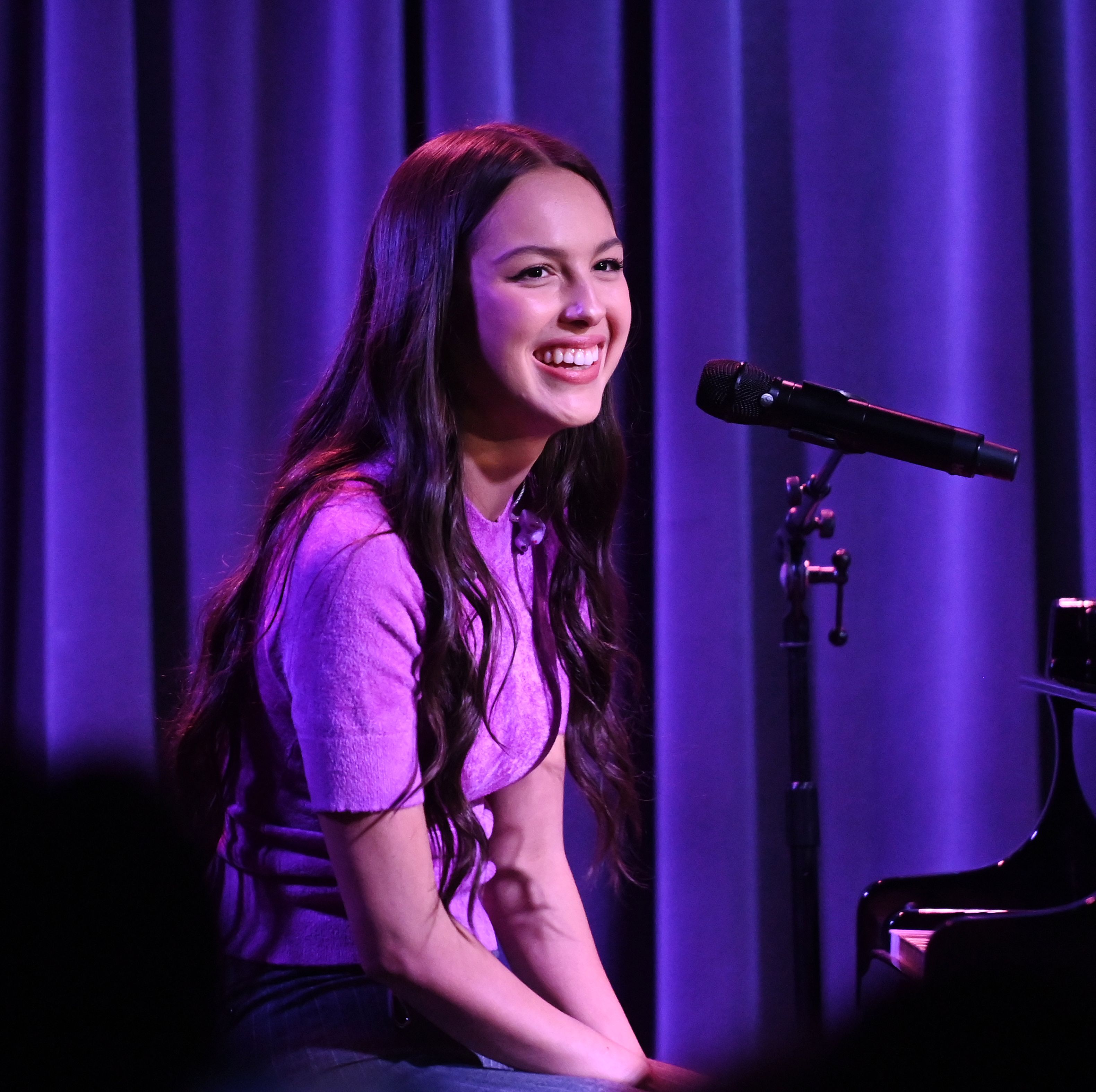 Olivia Rodrigo Wore Coach Metallic Loafers at the Grammy Museum, So Now *I* Want Coach Metallic Loafers