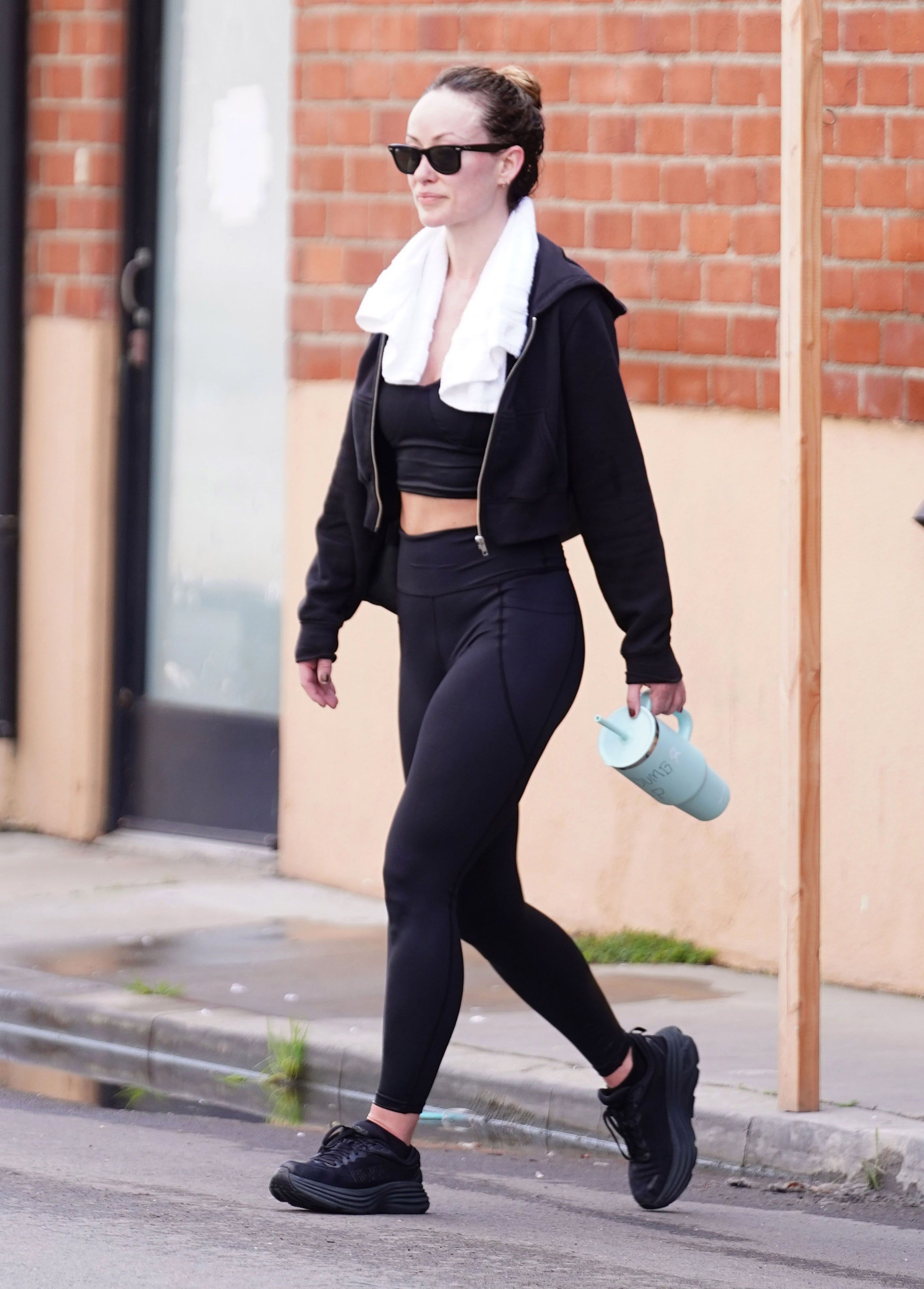 Olivia Wilde Just Brought Color-Block Dressing to the Gym