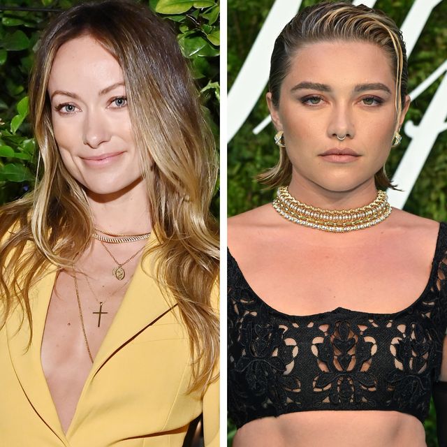 compilation of olivia wilde and florence pugh