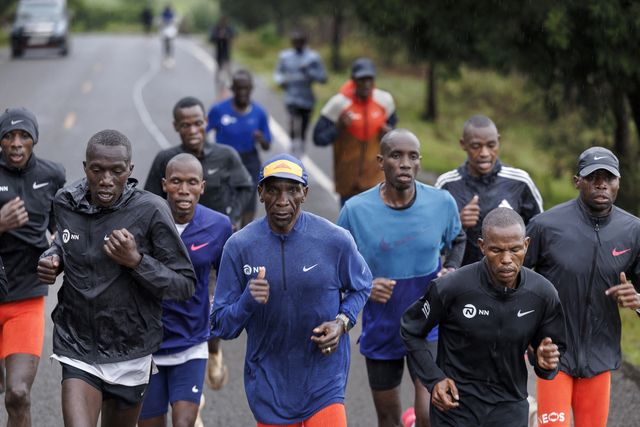 eliud kipchoge maratona allenamento