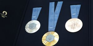 unveiling the paris 2024 olympic and paralympic games medals at paris 2024 headquarters