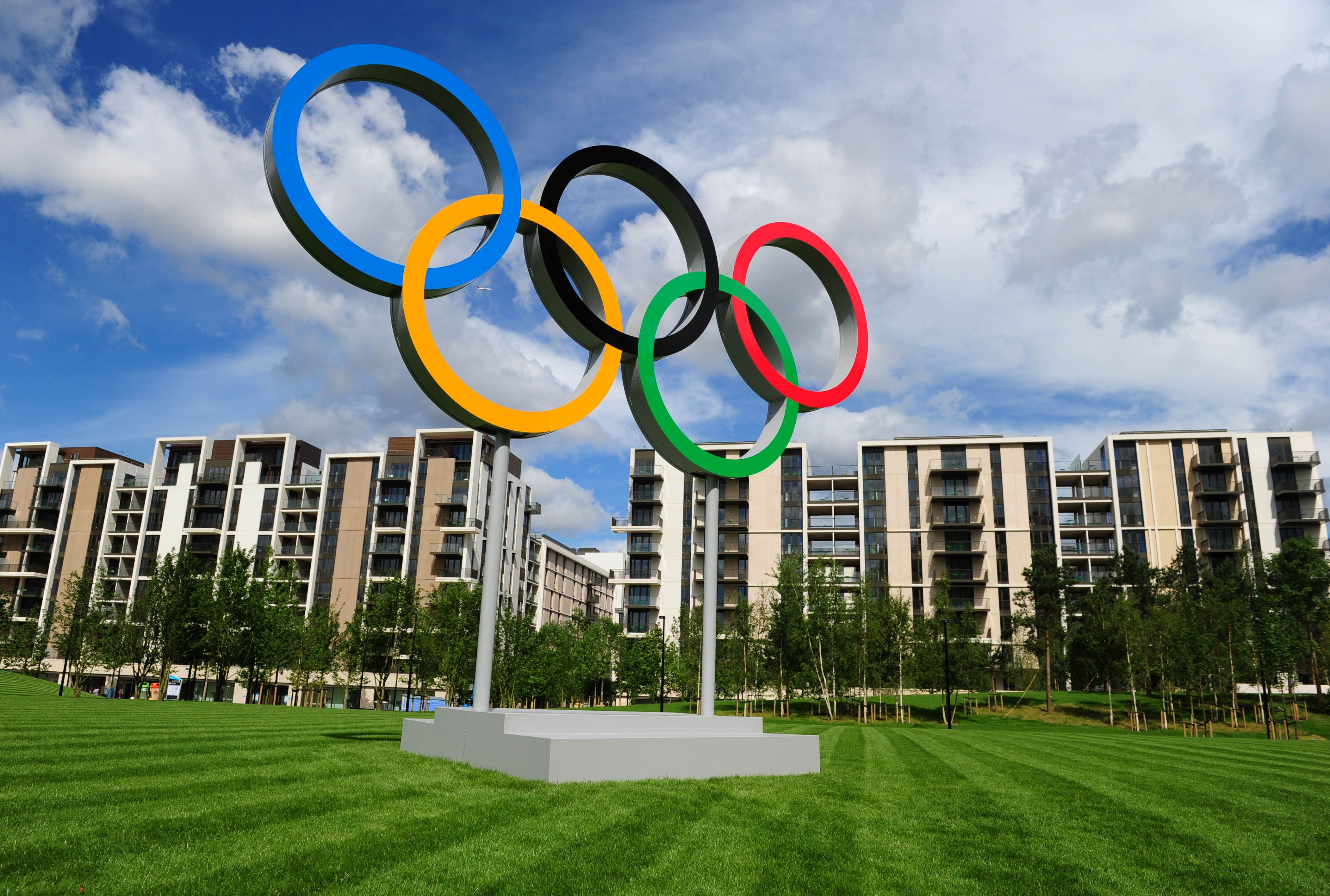 Who designed the current Olympic rings logo? What do each ring symbolize  (colour, shape)? - Quora