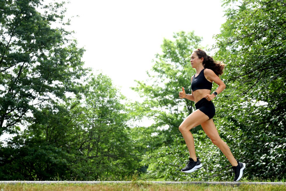 olympic runner molly seidel trains during coronavirus pandemic