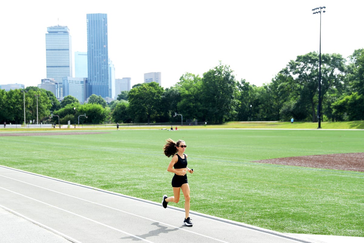 olympic runner molly seidel trains during coronavirus pandemic