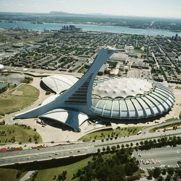 olympic stadium, montreal, canada