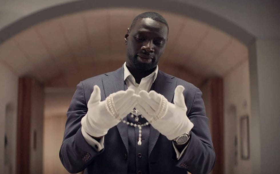 omar sy en la serie lupin de netflix