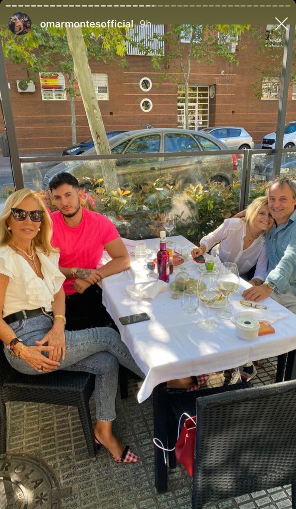 carmen lomana y omar montes almuerzan con eugenia martínez de irujo y narcís rebollo
