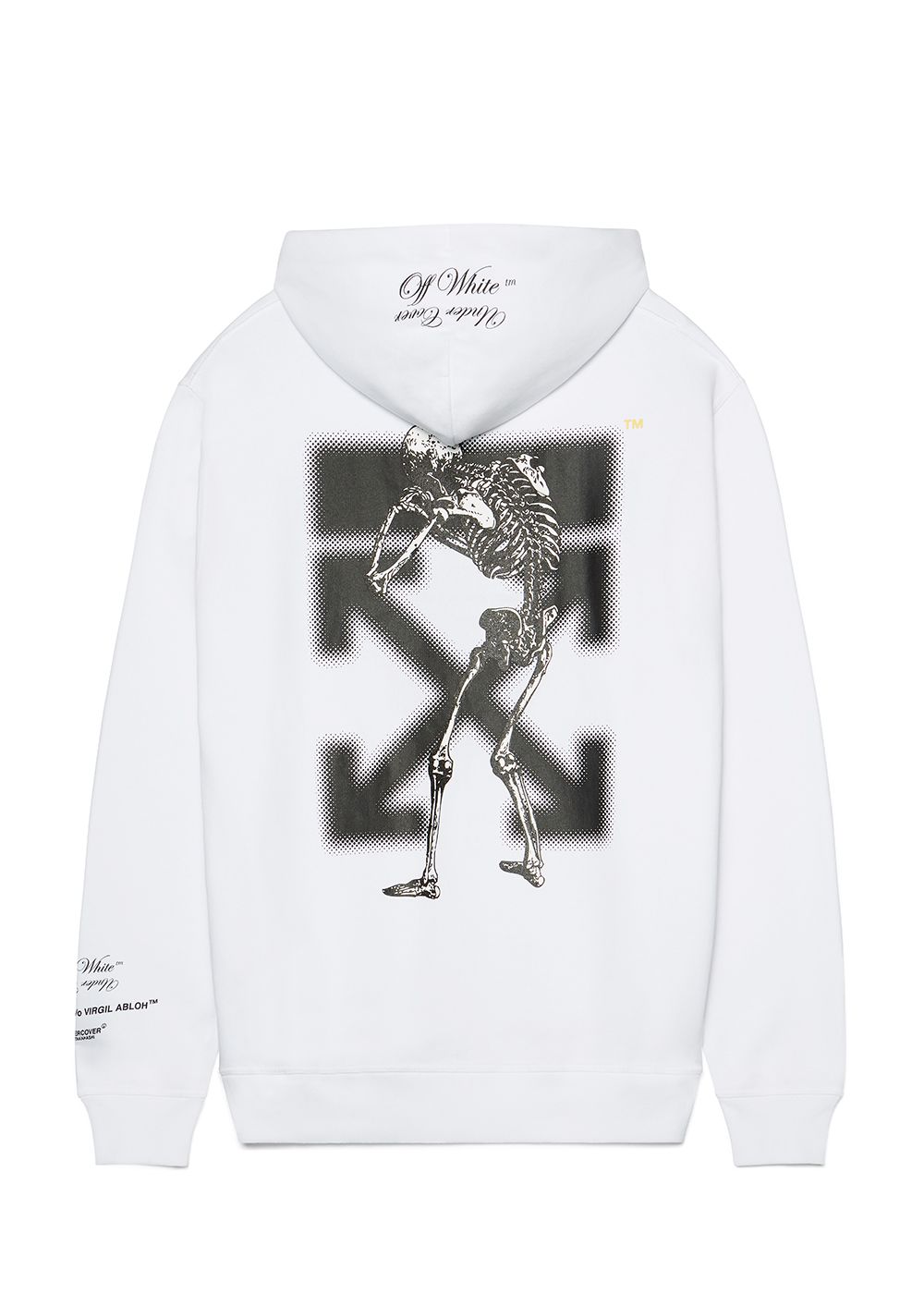 undercover off-white skeleton reversible - パーカー