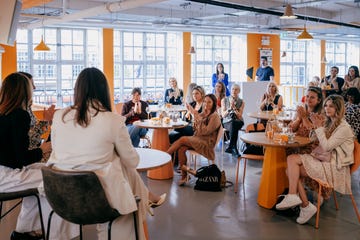 harper's bazaar veuve clicquot bold conversations event 2023