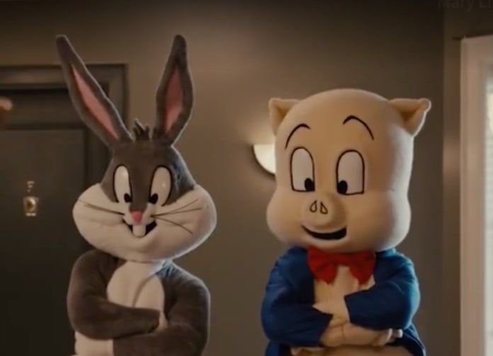 porky pig bugs bunny looney tunes only murders in the building hallucinations