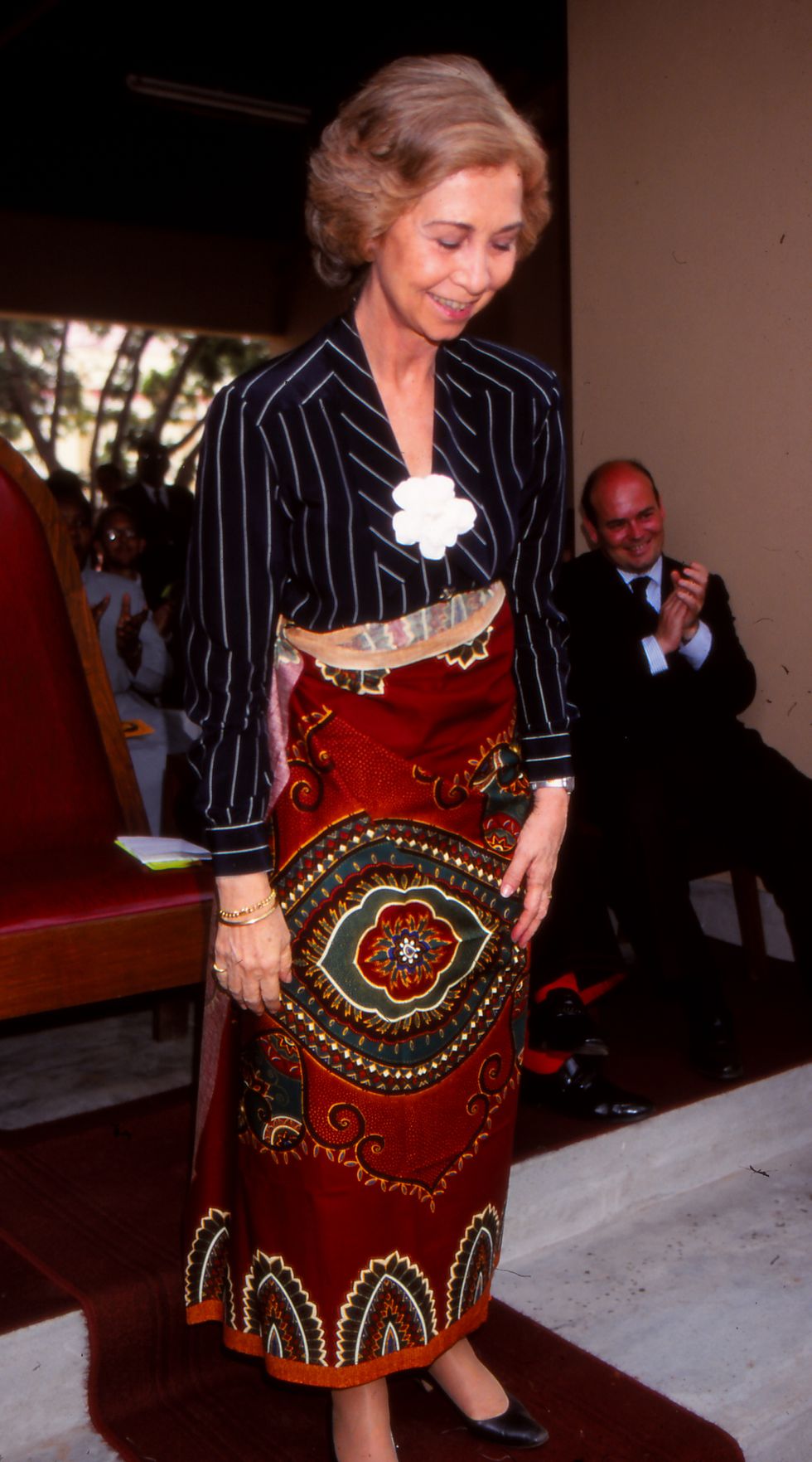 A typical skirt fot the Queen Sofia