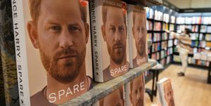 publication day for prince harry book spare in london