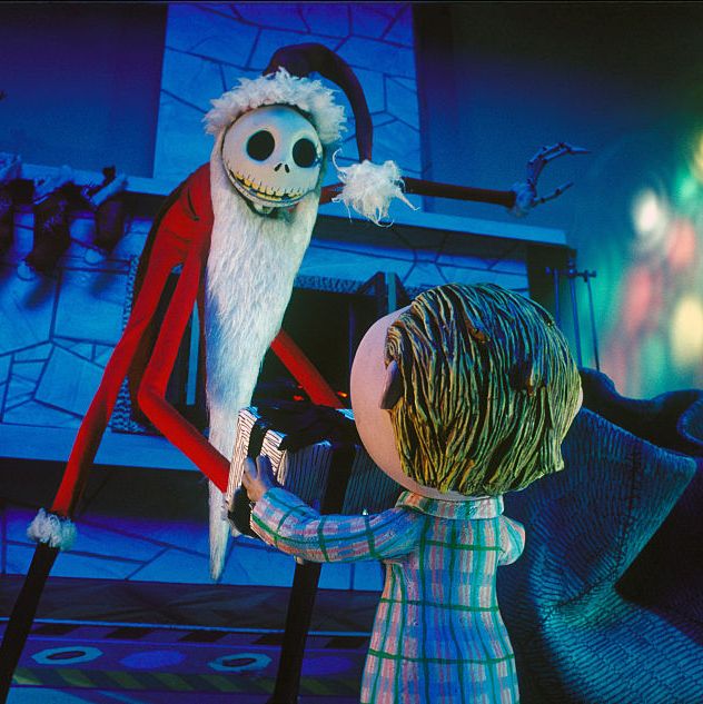 on the set of the nightmare before christmas