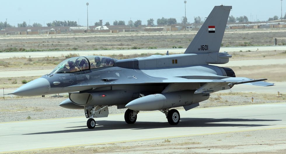 iraq gets military weapons and aircrafts from us