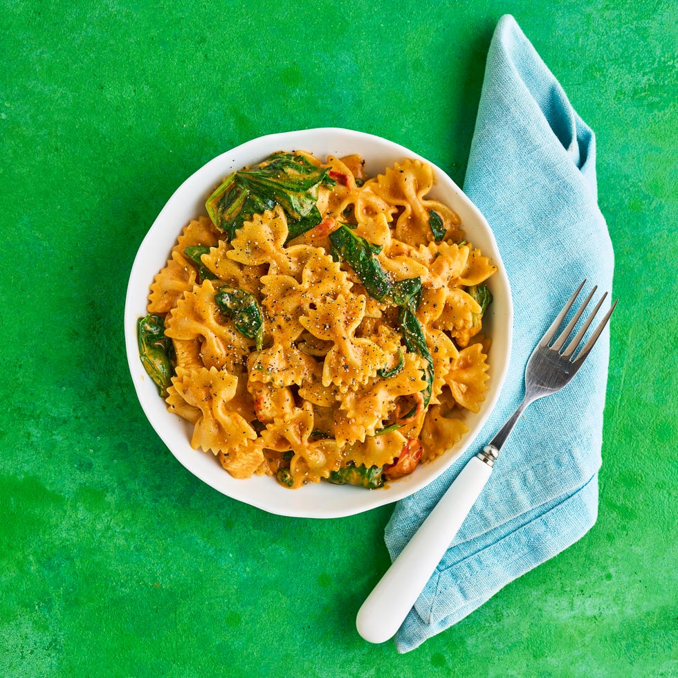 butter chicken farfalle