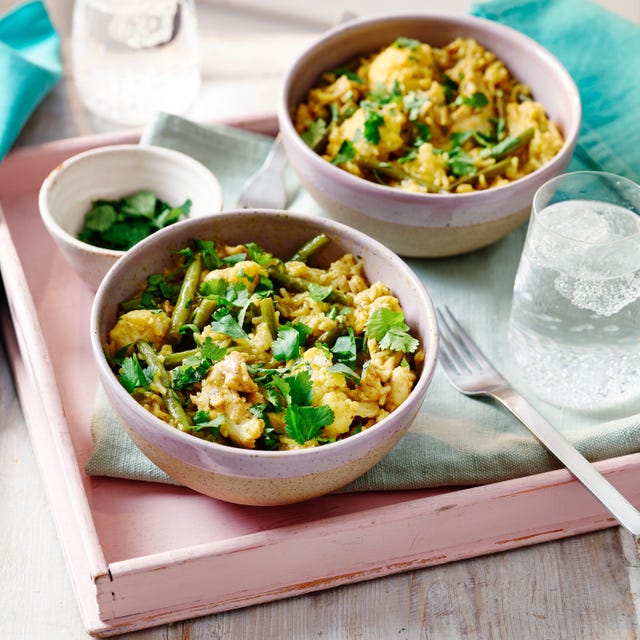 one pan chicken and curry rice