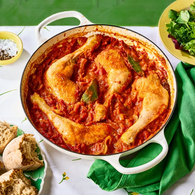 one pan chicken cacciatore